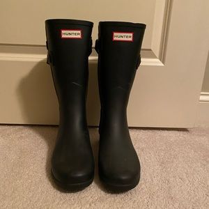 Hunter Black Rain boots